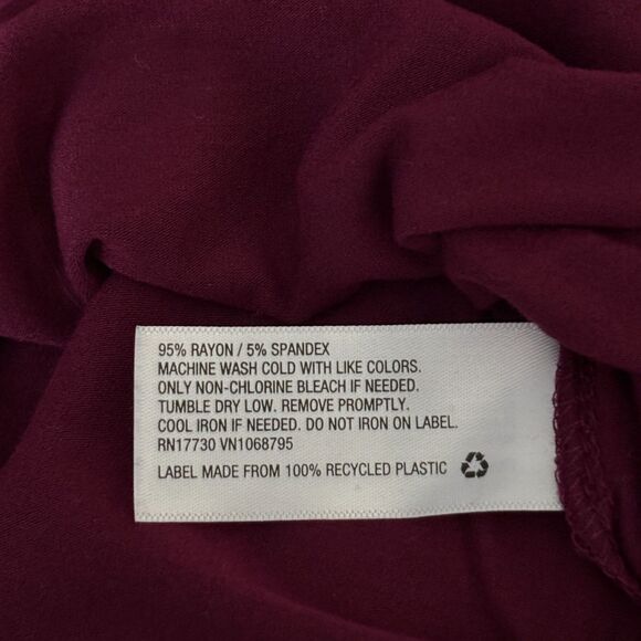 Lot Of 3 MERONA XS Rayon High Low Rounded Hem Scoop Neck T Shirt #Y - Picture 7 of 10